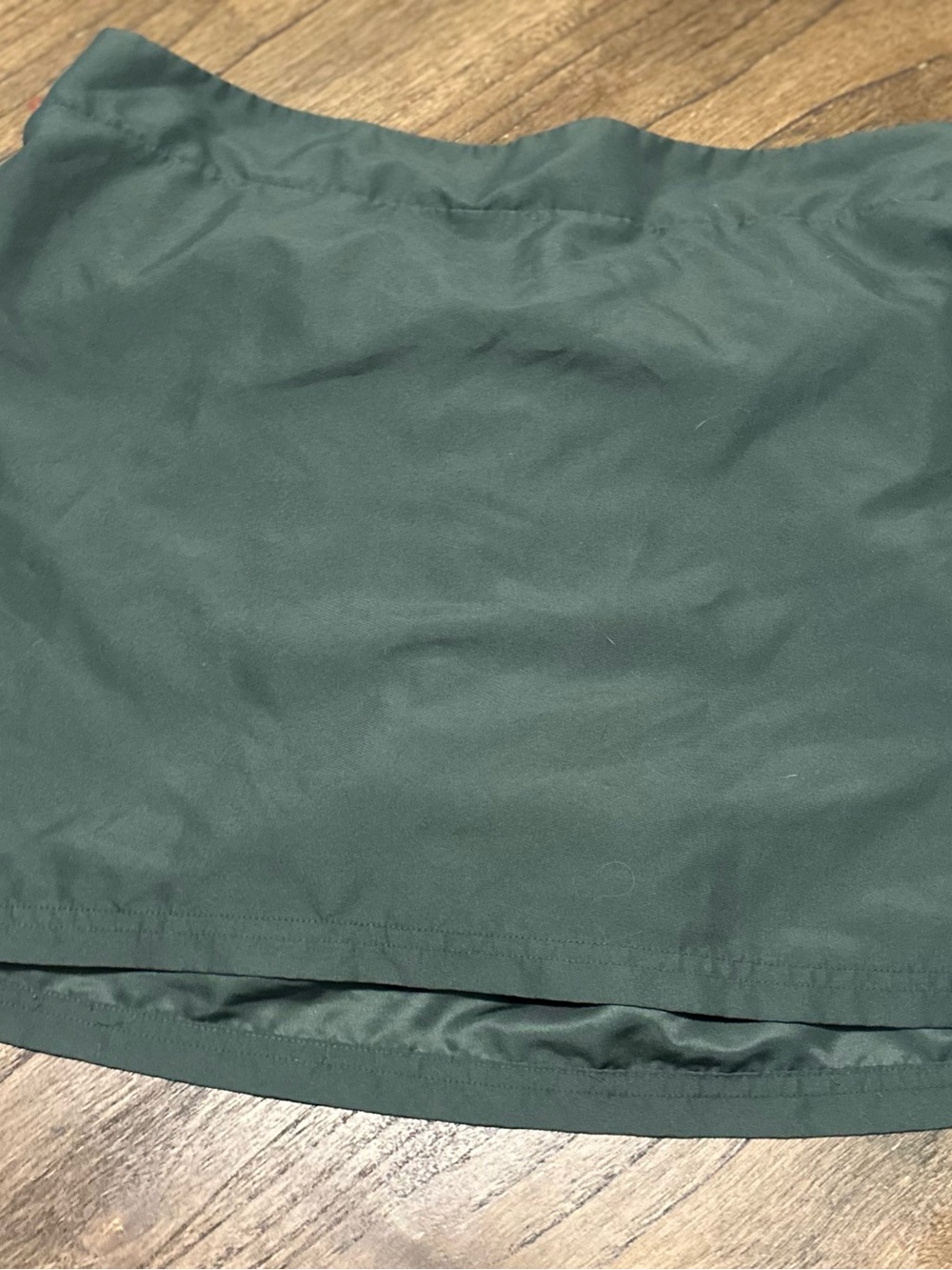 Dark Green Mini Skirt Bathing Suit cover